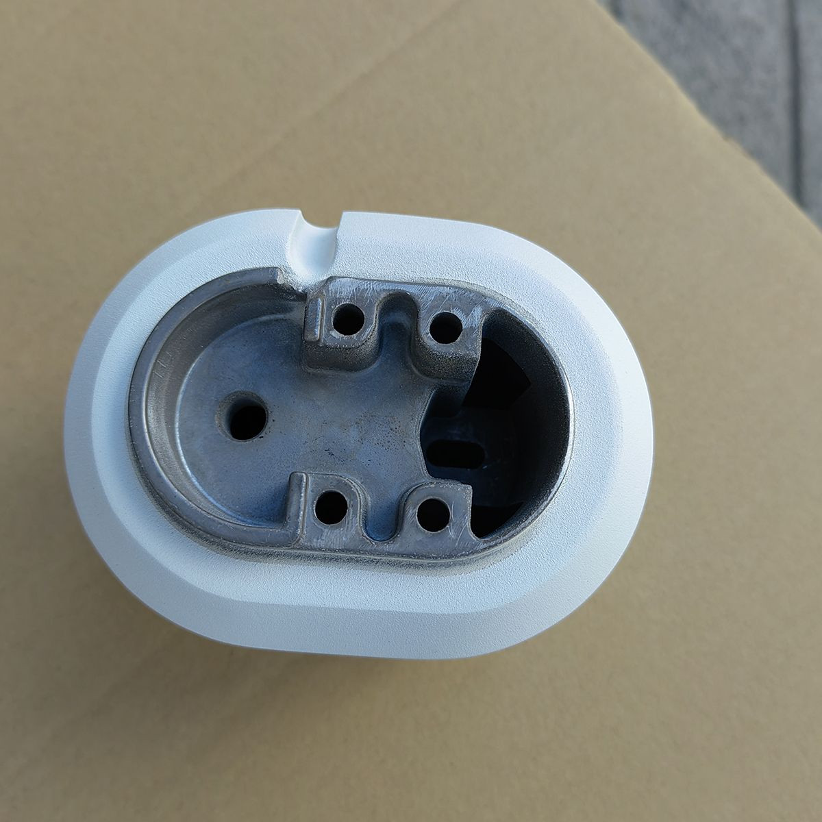 Custom Die casting mounting box , medical equipment housing, powder coating finish, OEM service