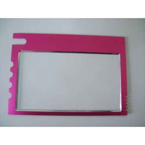 customized Aluminum name plate,  precision laser cutting , anodized