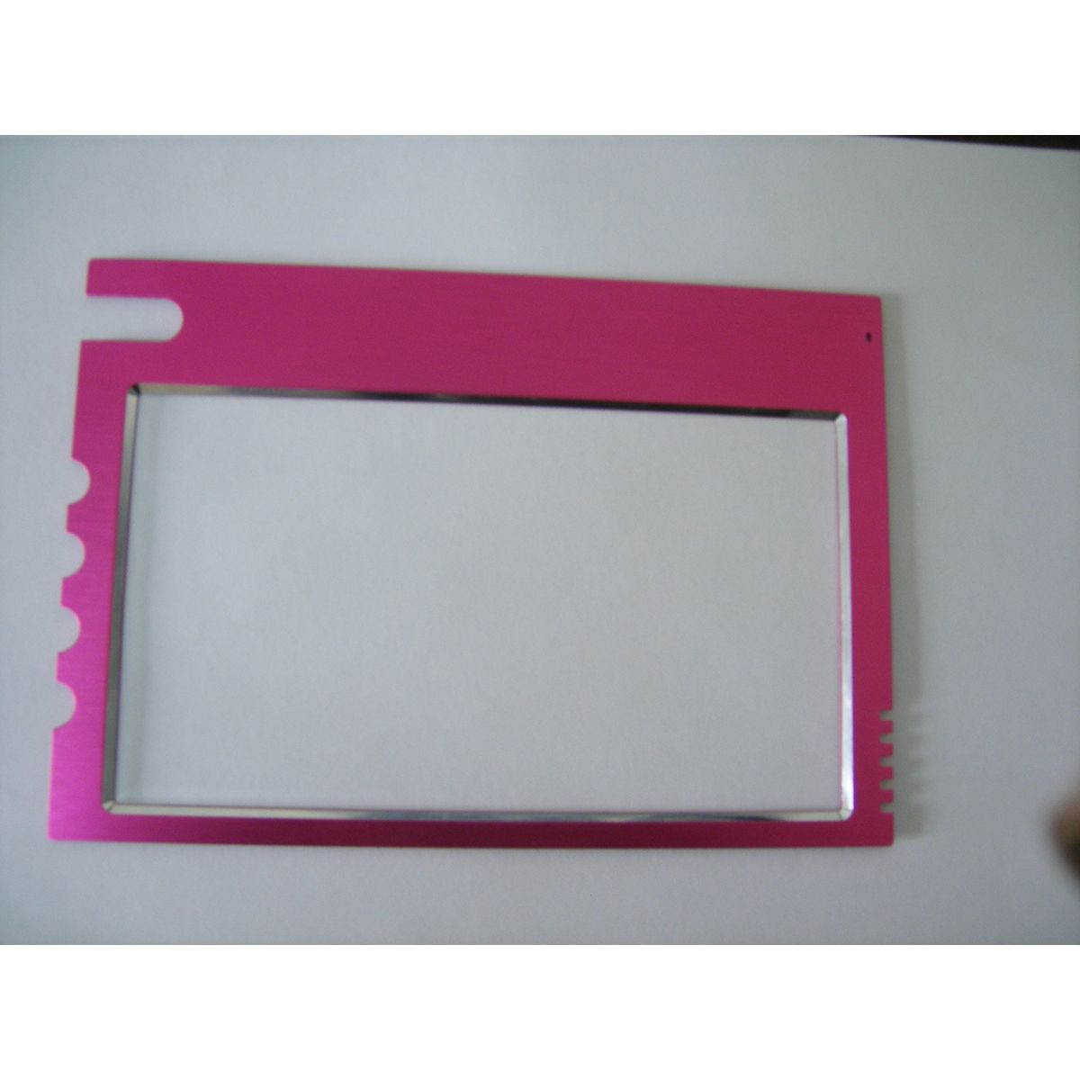 customized Aluminum name plate,  precision laser cutting , anodized